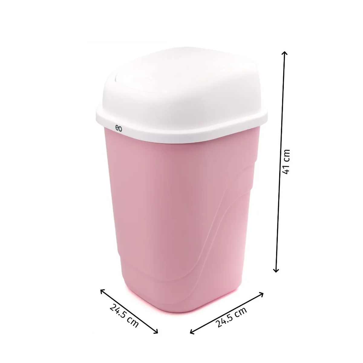 Foto 4 pulgar | Cesto de Basura 2 Piezas Rosa