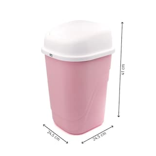 Foto 3 | Cesto de Basura 2 Piezas Rosa