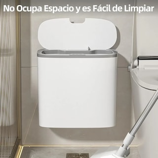 Foto 3 | Bote de Basura Inteligente de 14l con Sensor Eo Safe Imports Esi-20594 Blanco