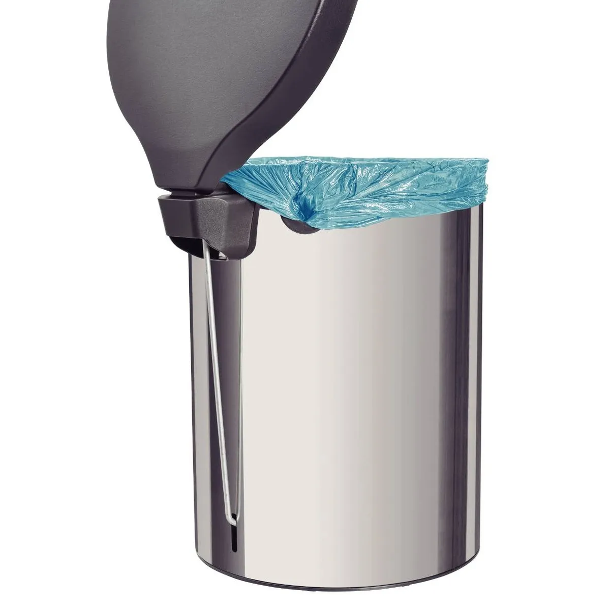 Foto 3 pulgar | Bote de Basura Inoxidable con Pedal 5l Eo Safe Imports Esi-20597 Plateado