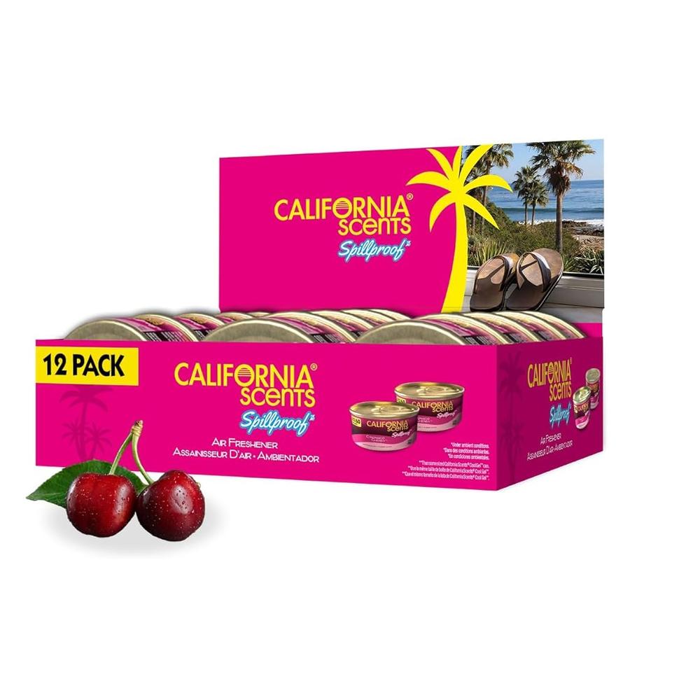 Foto 4 pulgar | Aromatizador de Coche California Scents Cherry en Corcho 12 Piezas