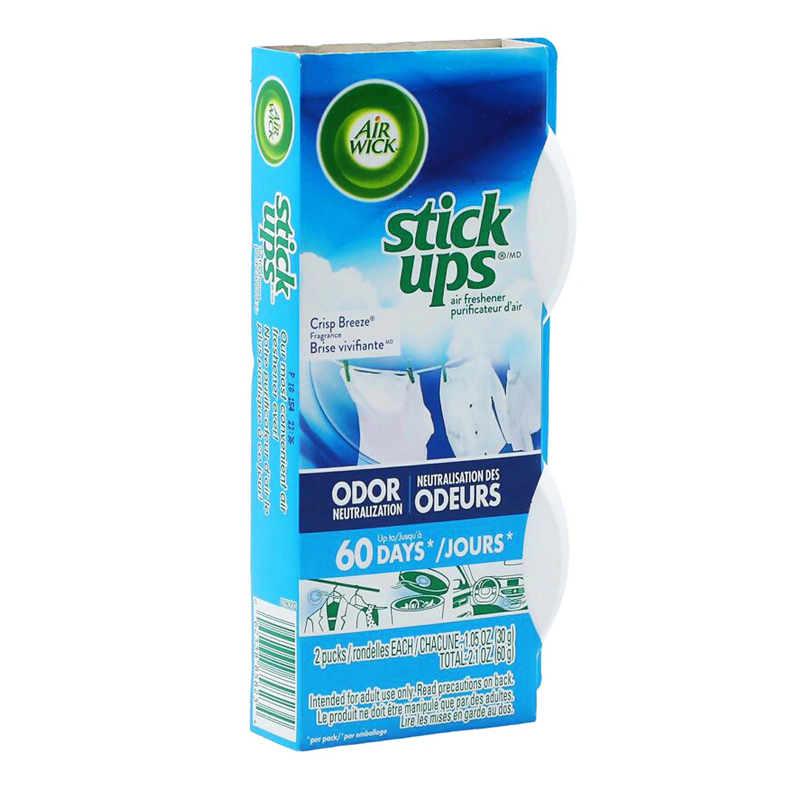 Foto 3 pulgar | Ambientador Air Wick Stick Ups Crisp Breeze, 2 Unidades X 12 - Venta Internacional.