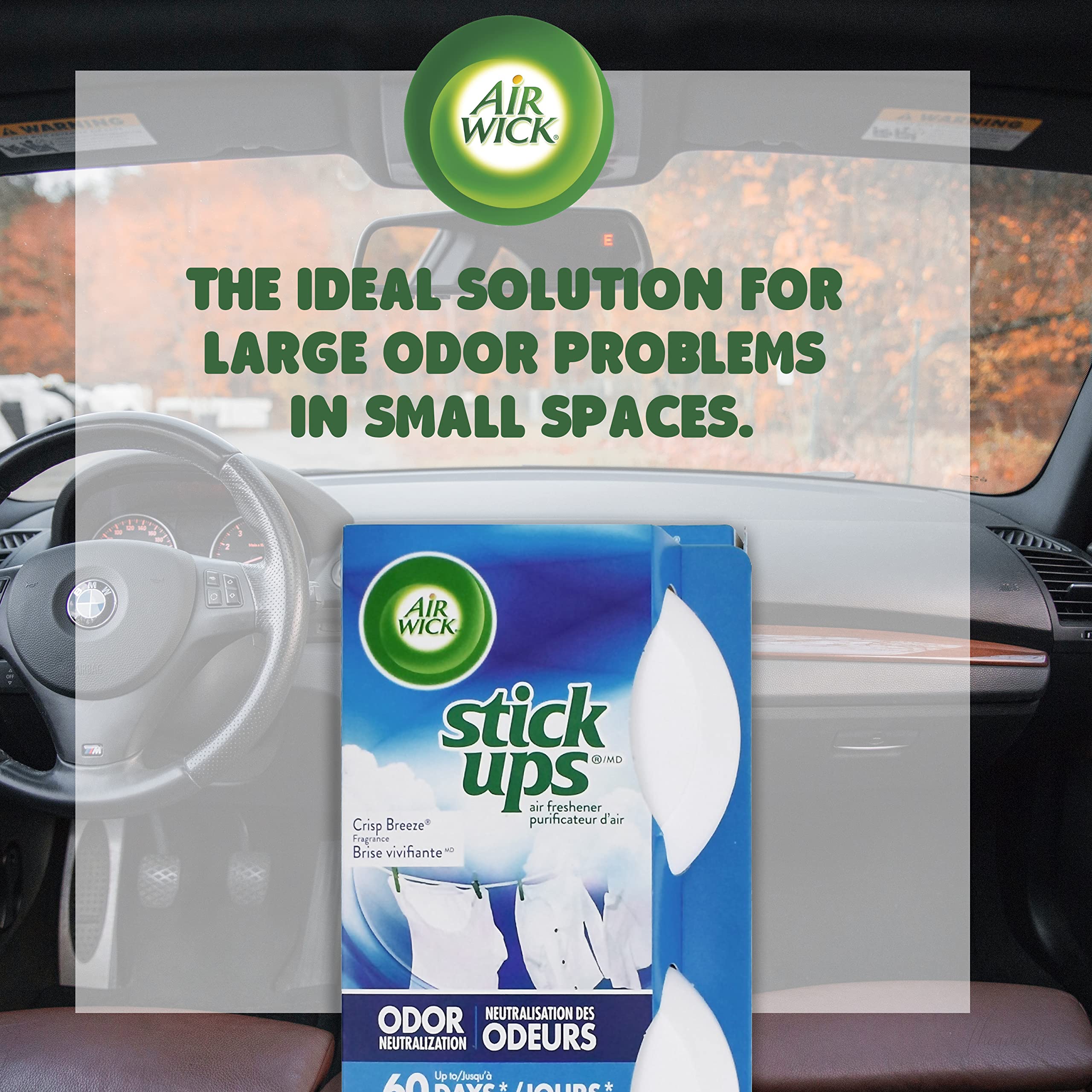 Foto 8 pulgar | Ambientador Air Wick Stick Ups Crisp Breeze, 2 Unidades X 12 - Venta Internacional.