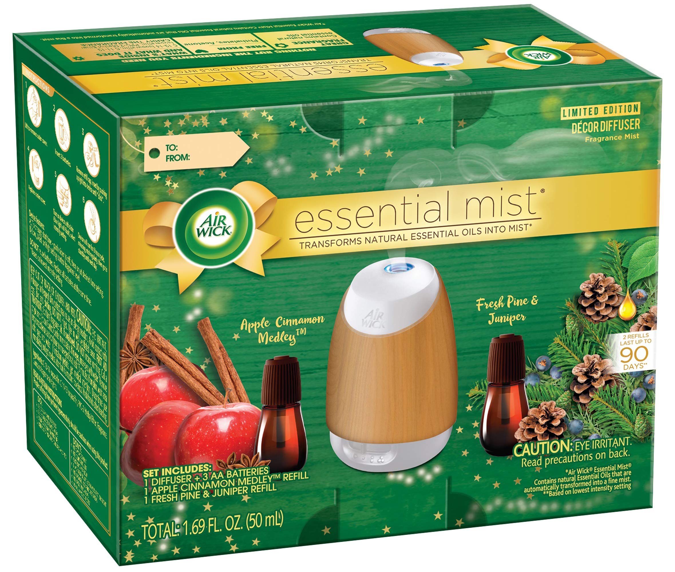 Foto 2 pulgar | Kit De Inicio Air Wick Essential Mist Fall Con 1 Difusor Y 2 Recargas - Venta Internacional.
