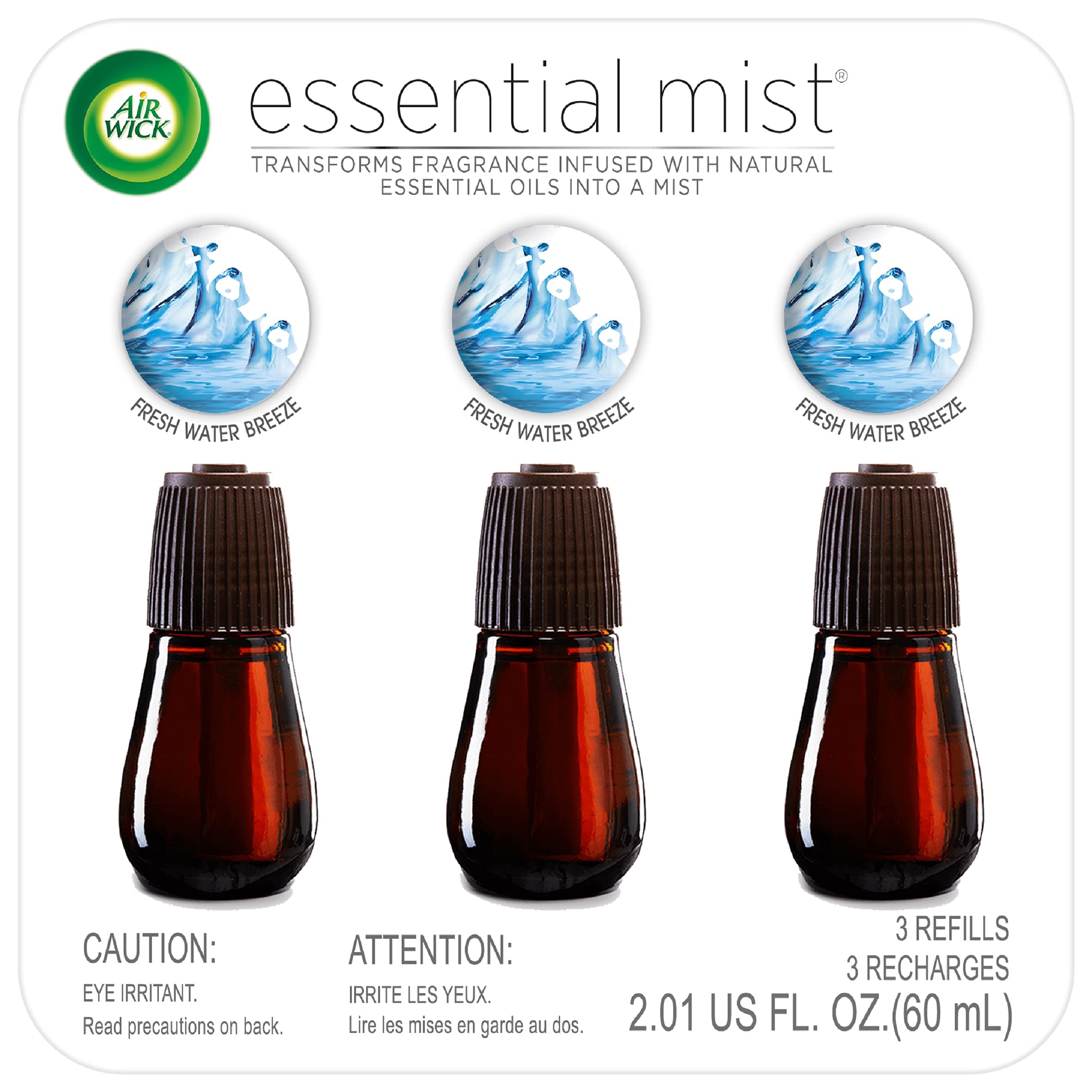 Foto 2 pulgar | Recambio Air Wick Essential Mist Para Agua Dulce, Paquete De 3 - Venta Internacional.