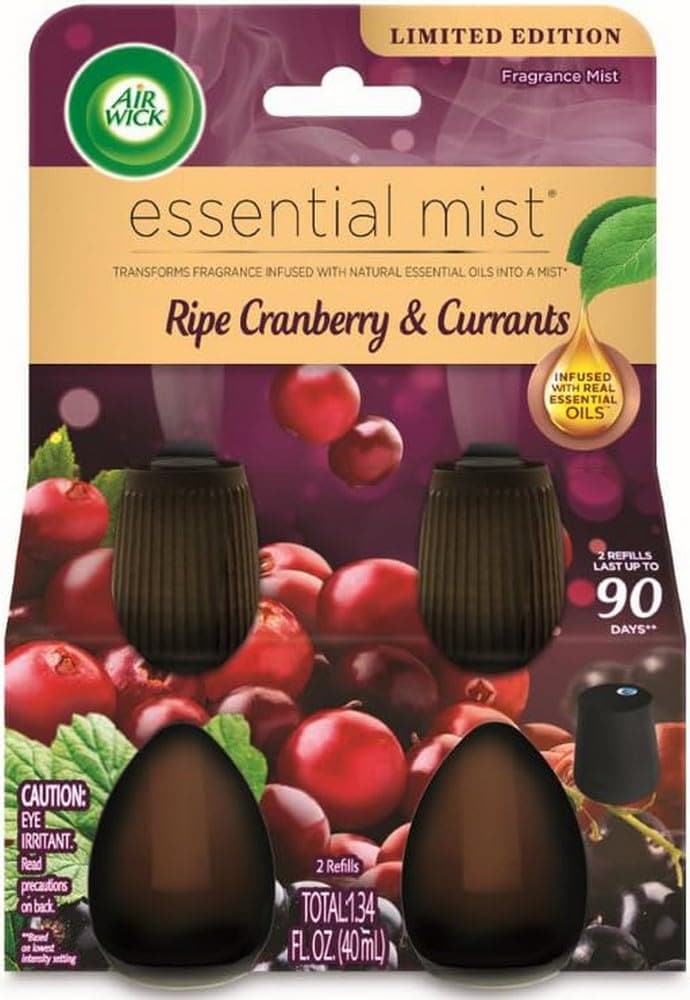 Air Wick Essential Mist Twin Refill Arándanos y Grosellas Maduros - Venta Internacional $589