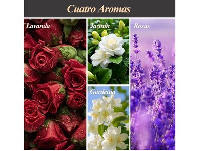 Foto 5 | Juego Xtellar De Velas Aromáticas De Cera De Soja De 4 Pieza
