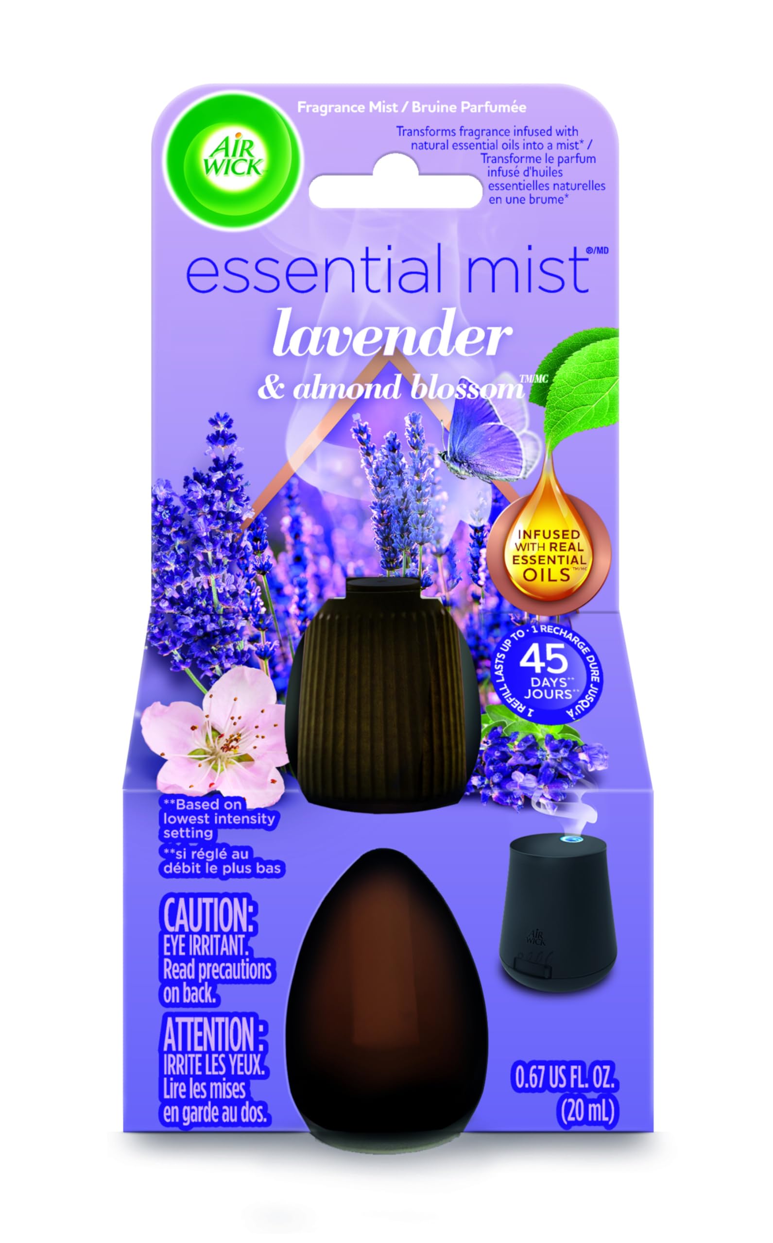 Foto 2 pulgar | Difusor De Aceites Esenciales Air Wick Essential Mist Lavender - Venta Internacional.