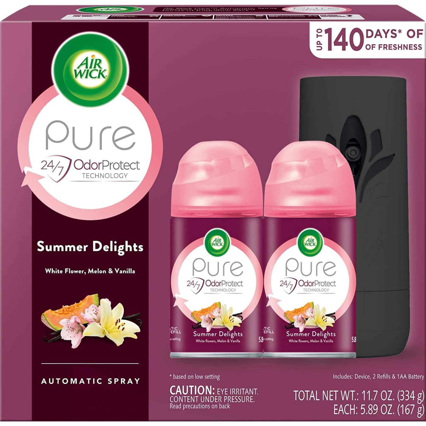 Foto 1 | Kit De Inicio Con Aerosol Automático Air Wick Summer Delights - Venta Internacional.