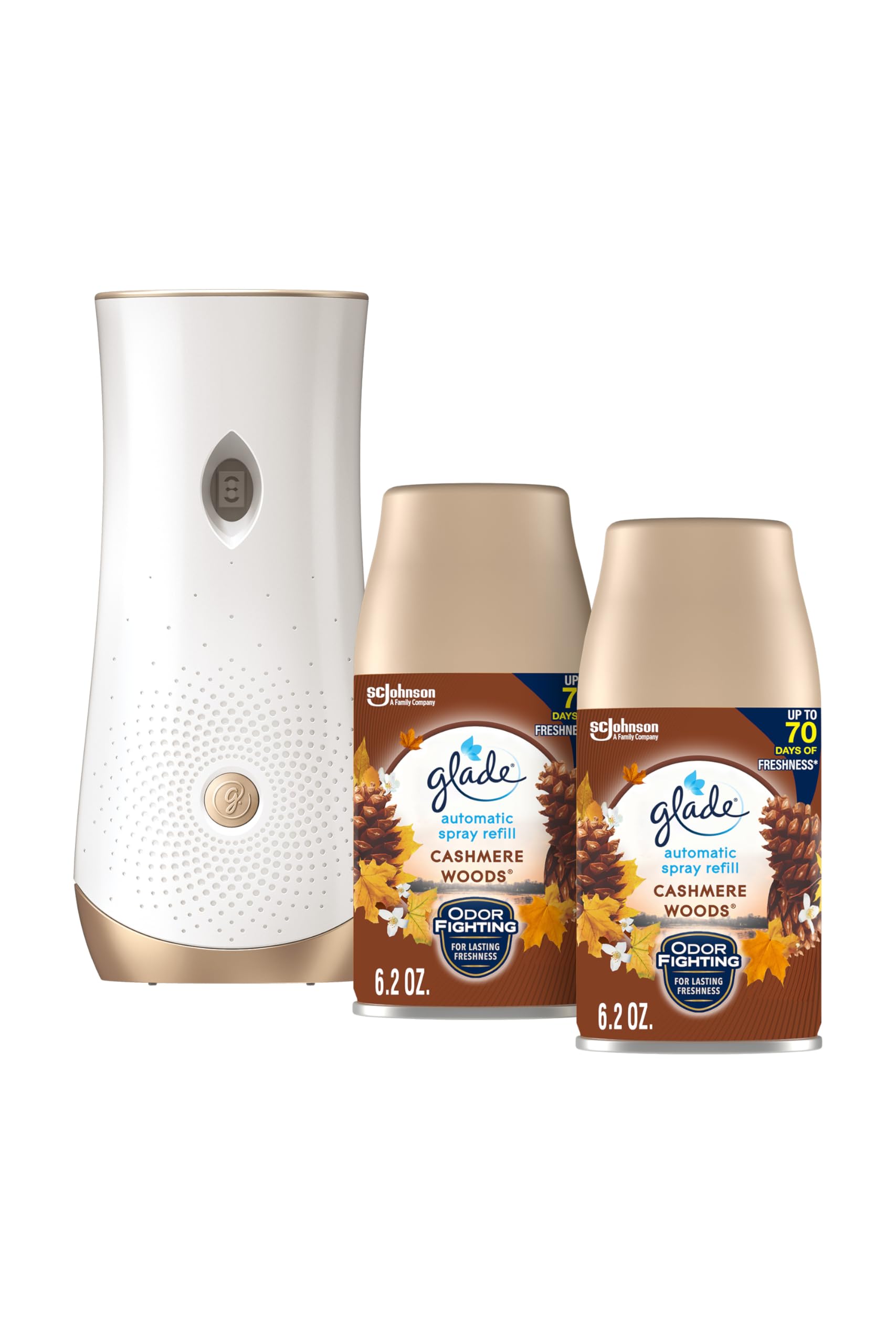 Foto 1 | Recambio Automático En Aerosol Glade Para Ambientador  Madera De Cachemir - Venta Internacional.