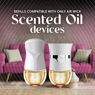 Foto 4 | Recambio De Aceite Perfumado Air Wick Vibrant Sweet Hibiscus & Magnolia - Venta Internacional.