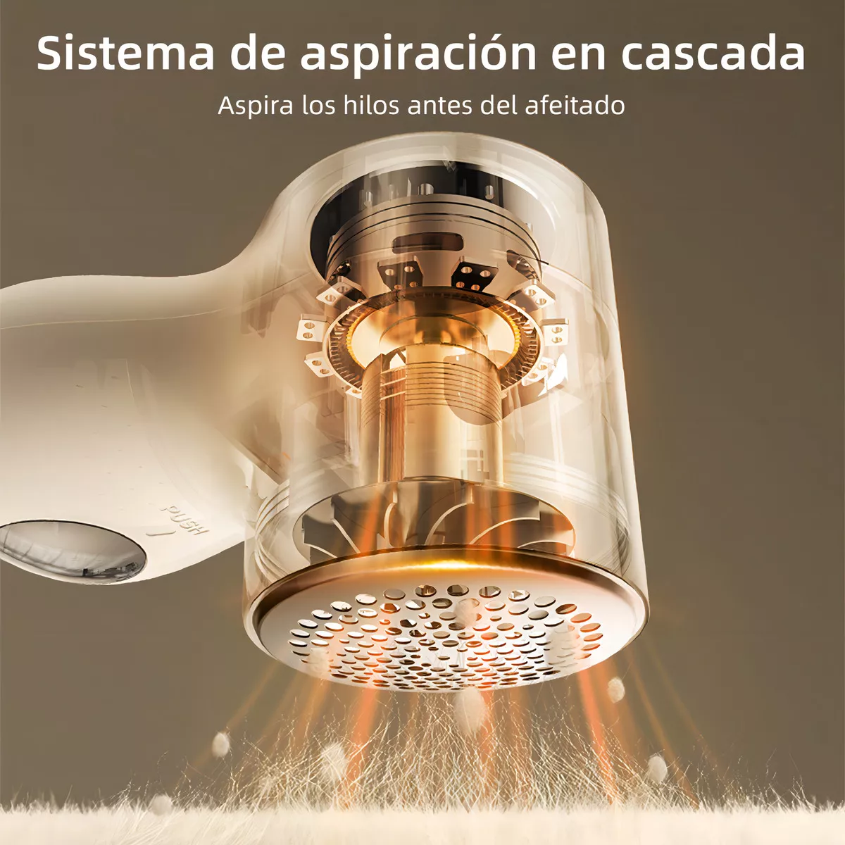Foto 4 pulgar | Removedor Quita Pelusa Eléctrico Rasuradora Ropa Portátil Eo Safe Imports Esi-14149 Beige
