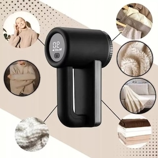 Foto 2 | Maquina Quita Pelusas Led 3 Velocidades Eléctrica Para Ropa Eo Safe Imports Esi-14152 Negro