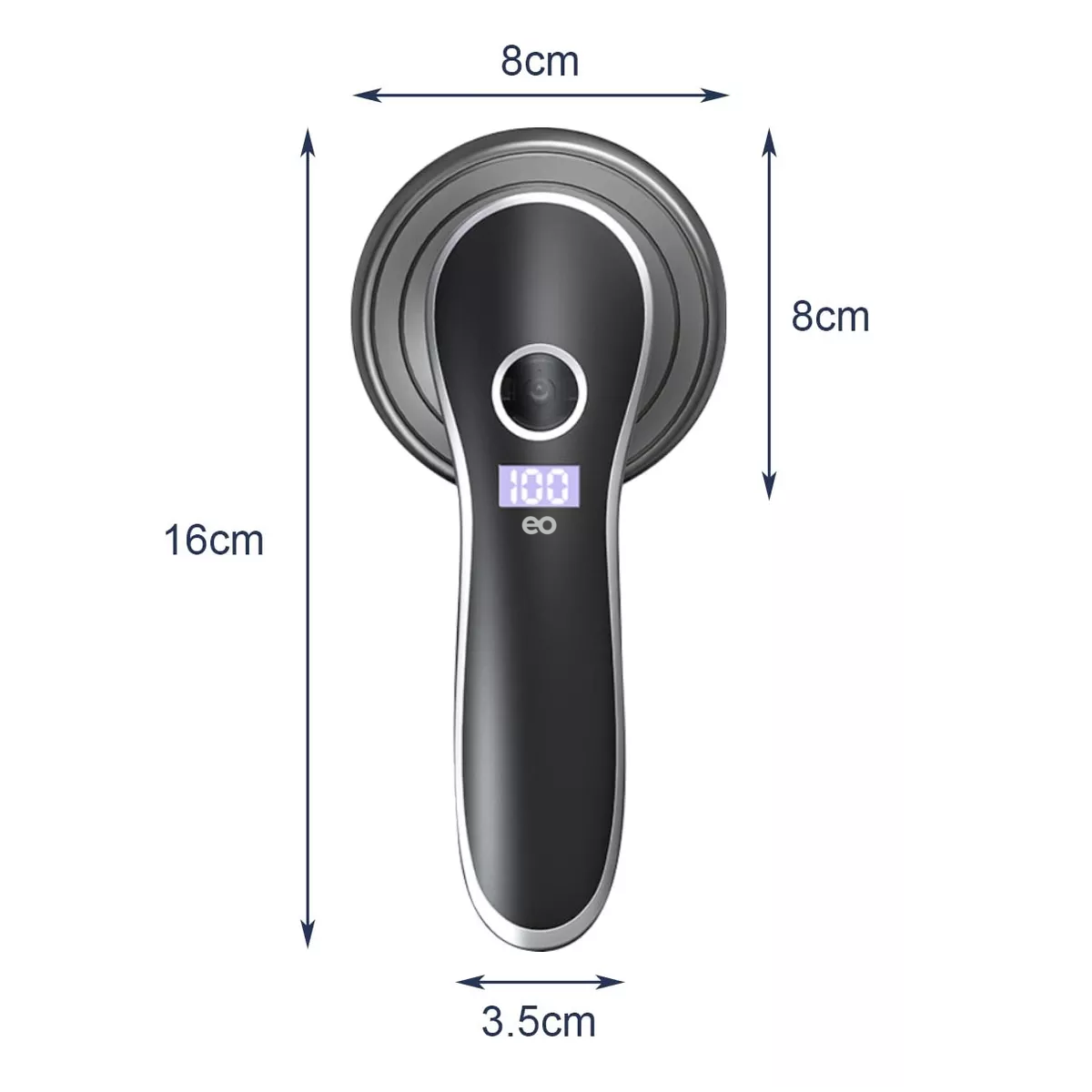 Foto 5 pulgar | Máquina Eléctrica Removedora De Pelusa Para Ropa Portátil Eo Safe Imports Esi-14151-1 Negro