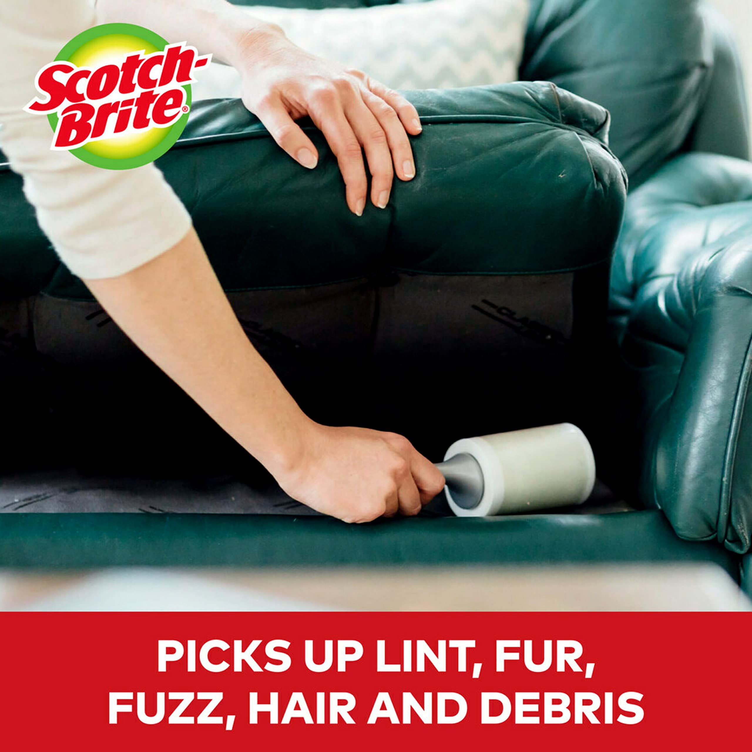 Foto 4 pulgar | Lint Roller Scotch-brite Everyday Clean, 1 Paquete De 100 Hojas - Venta Internacional.
