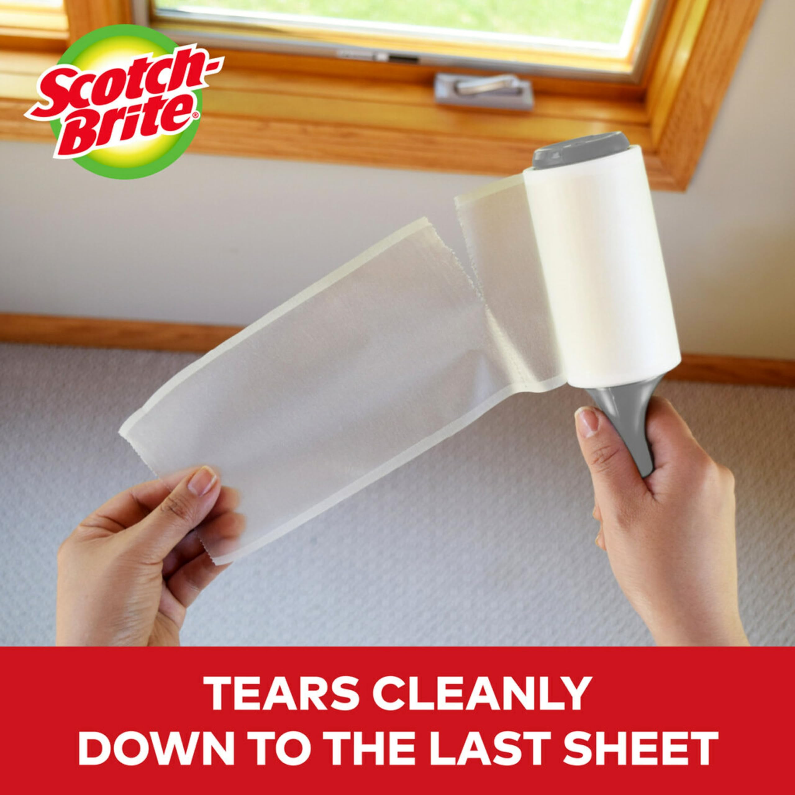 Foto 6 pulgar | Lint Roller Scotch-brite Everyday Clean, 1 Paquete De 100 Hojas - Venta Internacional.