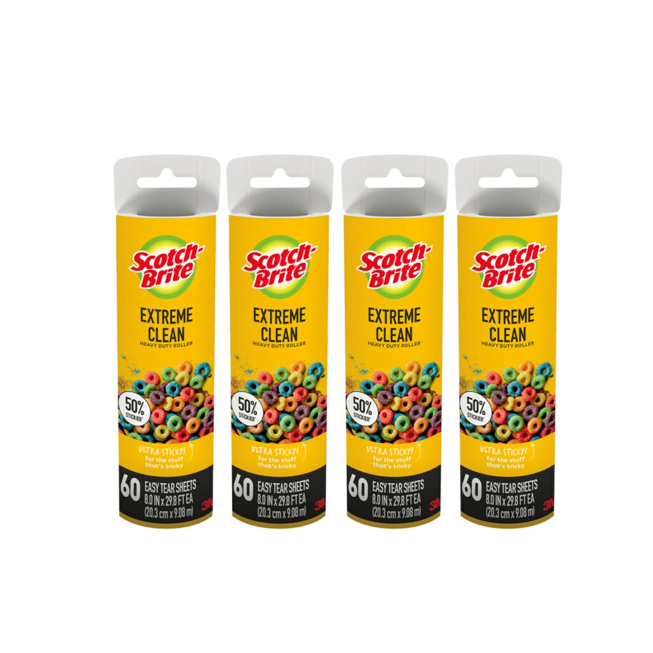 Foto 2 pulgar | Lint Roller Scotch-brite  Superficie Grande  50% Más Adhesiva  60 Hojas - Venta Internacional.