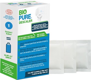 Foto 3 | Bioupure - Sachtes Solubles Limpieza Para Baños-elimina Suciedad Y Sarro En Distintas Superficies Del Baño, Gr