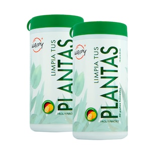 Foto 1 | 2 Pack Limpiador De Plantas Waipy | Protección Y Brillo Natural Con Aceites Y Toronja | Abrillantador De Plantas