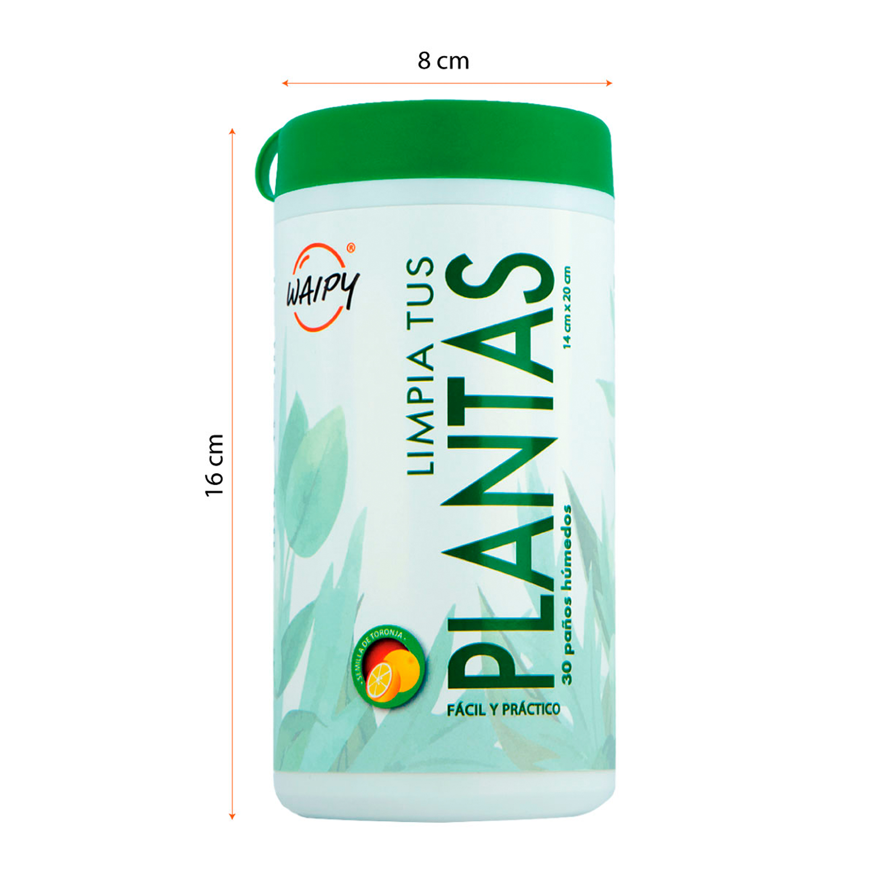 Foto 5 pulgar | 2 Pack Limpiador De Plantas Waipy | Protección Y Brillo Natural Con Aceites Y Toronja | Abrillantador De Plantas