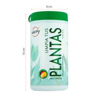 Foto 4 | 2 Pack Limpiador De Plantas Waipy | Protección Y Brillo Natural Con Aceites Y Toronja | Abrillantador De Plantas