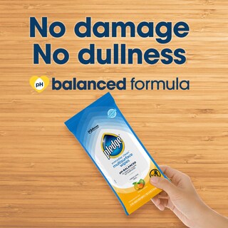 Foto 5 | Toallitas Pulimentadoras Para Muebles Pledge Multi-surface Fresh Citrus 100 - Venta Internacional.
