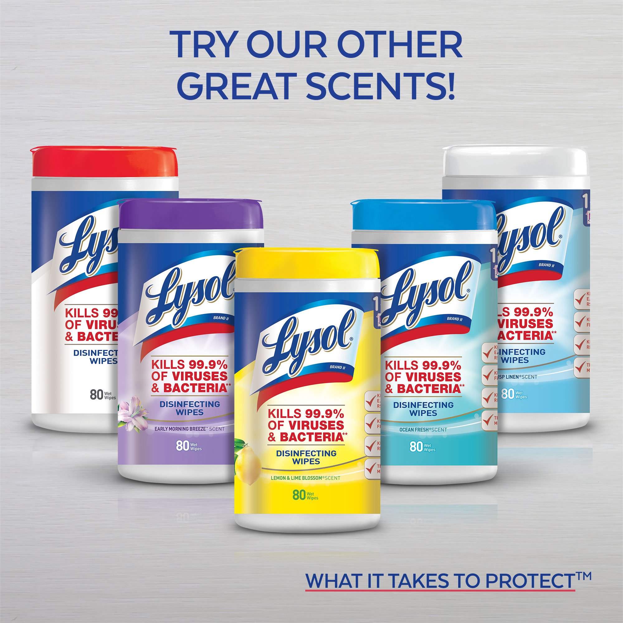 Foto 6 | Toallitas Desinfectantes Lysol Crisp Linen, 35 Unidades, Paquete De 1 - Venta Internacional.
