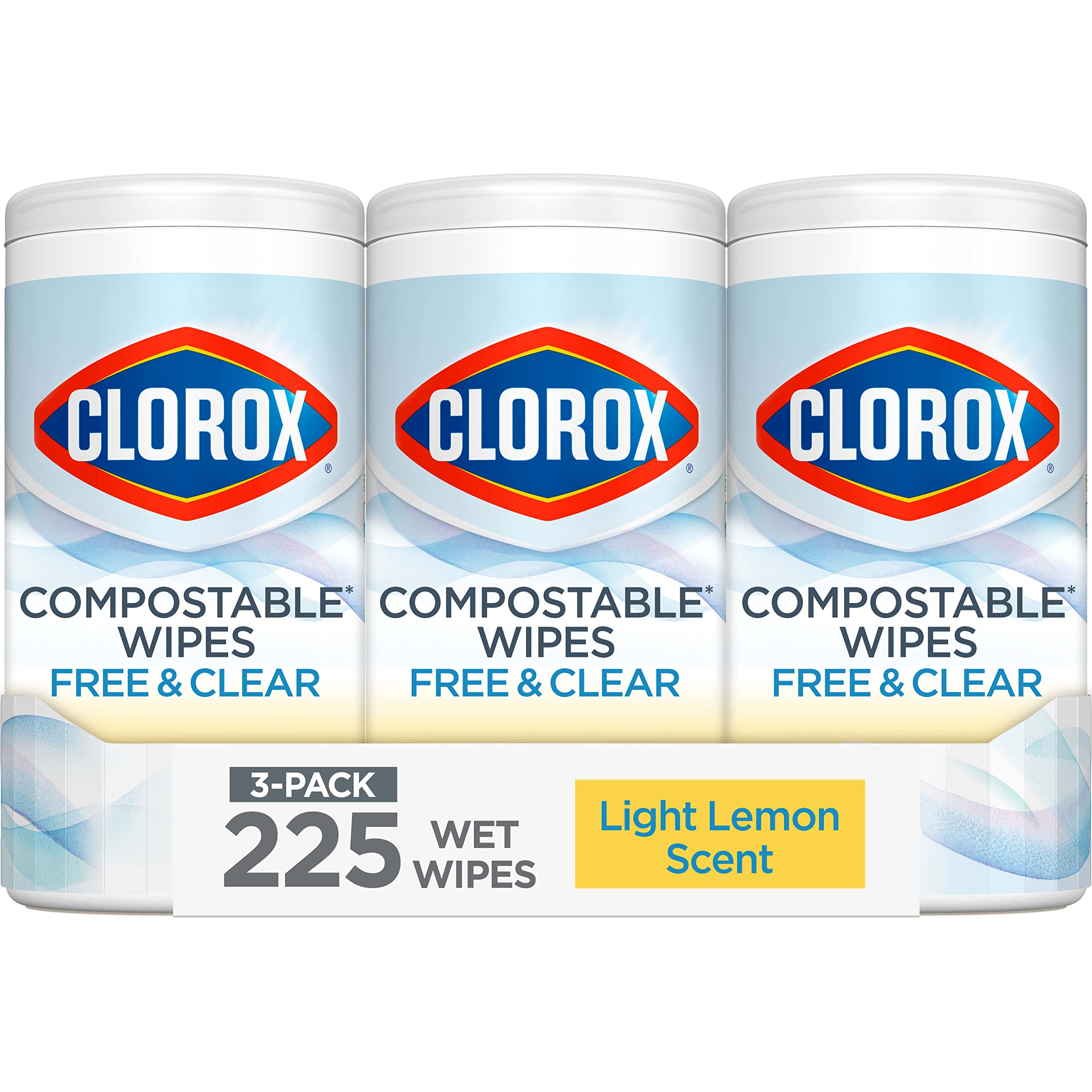 Foto 2 pulgar | Toallitas Limpiadoras Clorox Free & Clear  Compostables  75 Unidades  X3 - Venta Internacional.