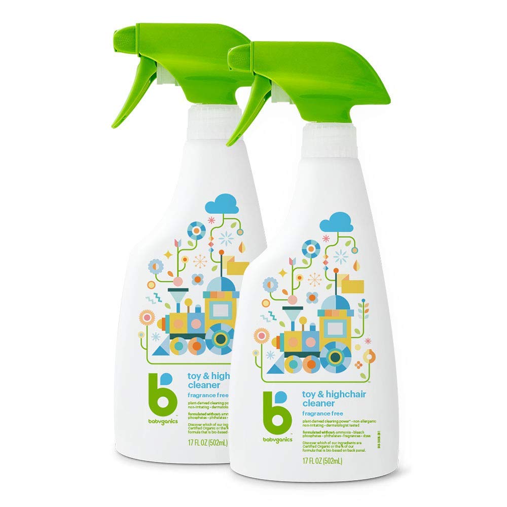 Foto 2 pulgar | Spray Limpiador Para Juguetes Y Tronas Babyganics  Sin Fragancia  500 Ml - Venta Internacional.