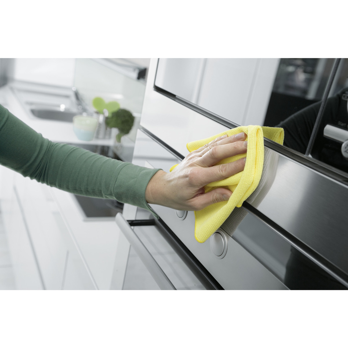 Foto 5 | Paños de Microfibra para Limpiadores de Vapor SC Karcher 4 Piezas