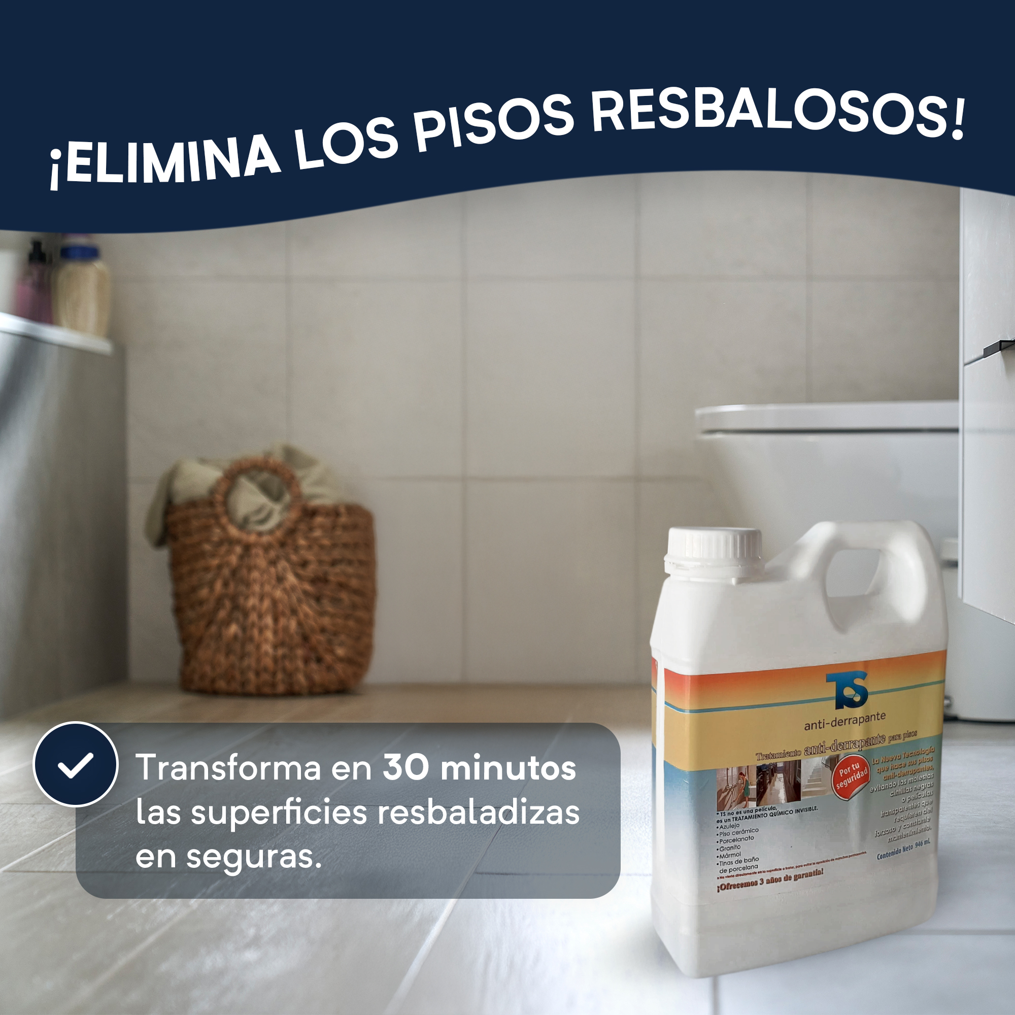 Foto 4 pulgar | Tratamiento Anti-derrapante Para Pisos Y Regaderas 946 Ml