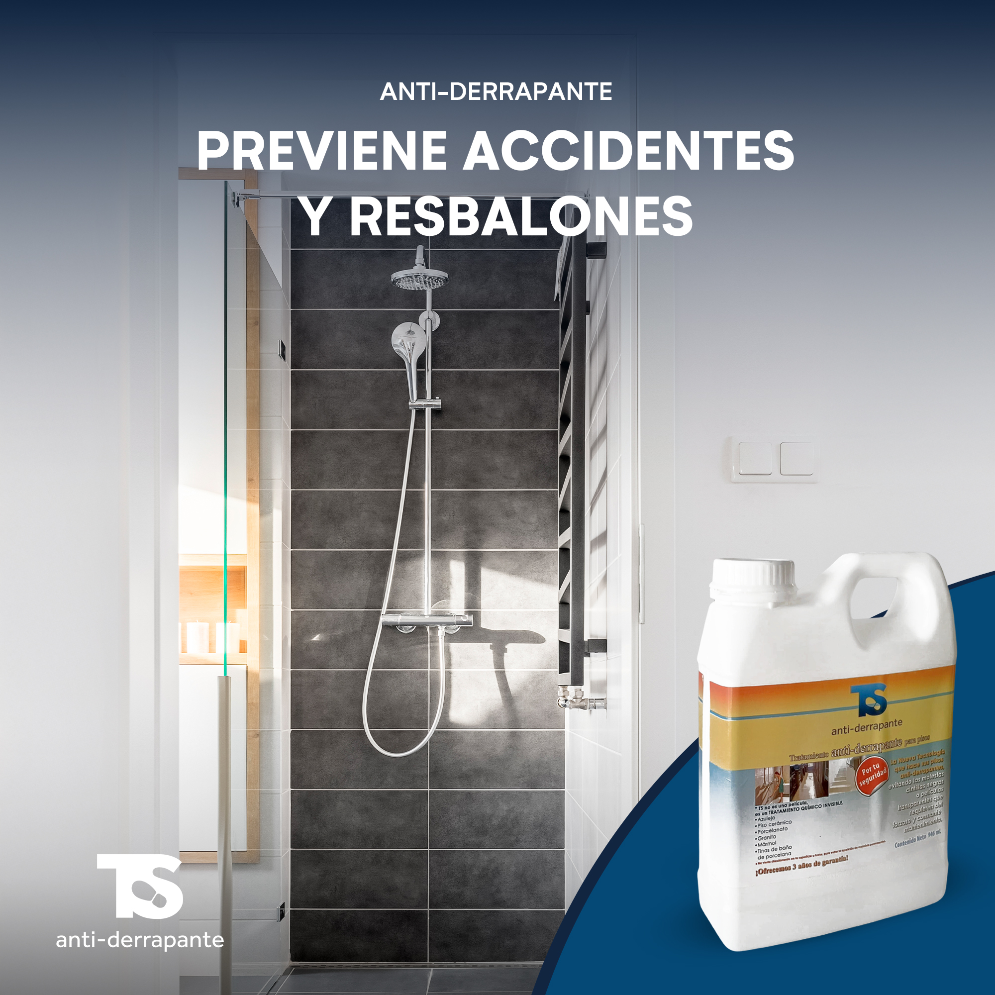 Foto 7 | Tratamiento Anti-derrapante Para Pisos Y Regaderas 946 Ml