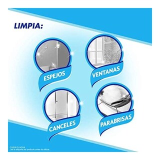 Foto 5 | Limpiador Brasso Vidrios Superficies Amonia Repuesto 500ml