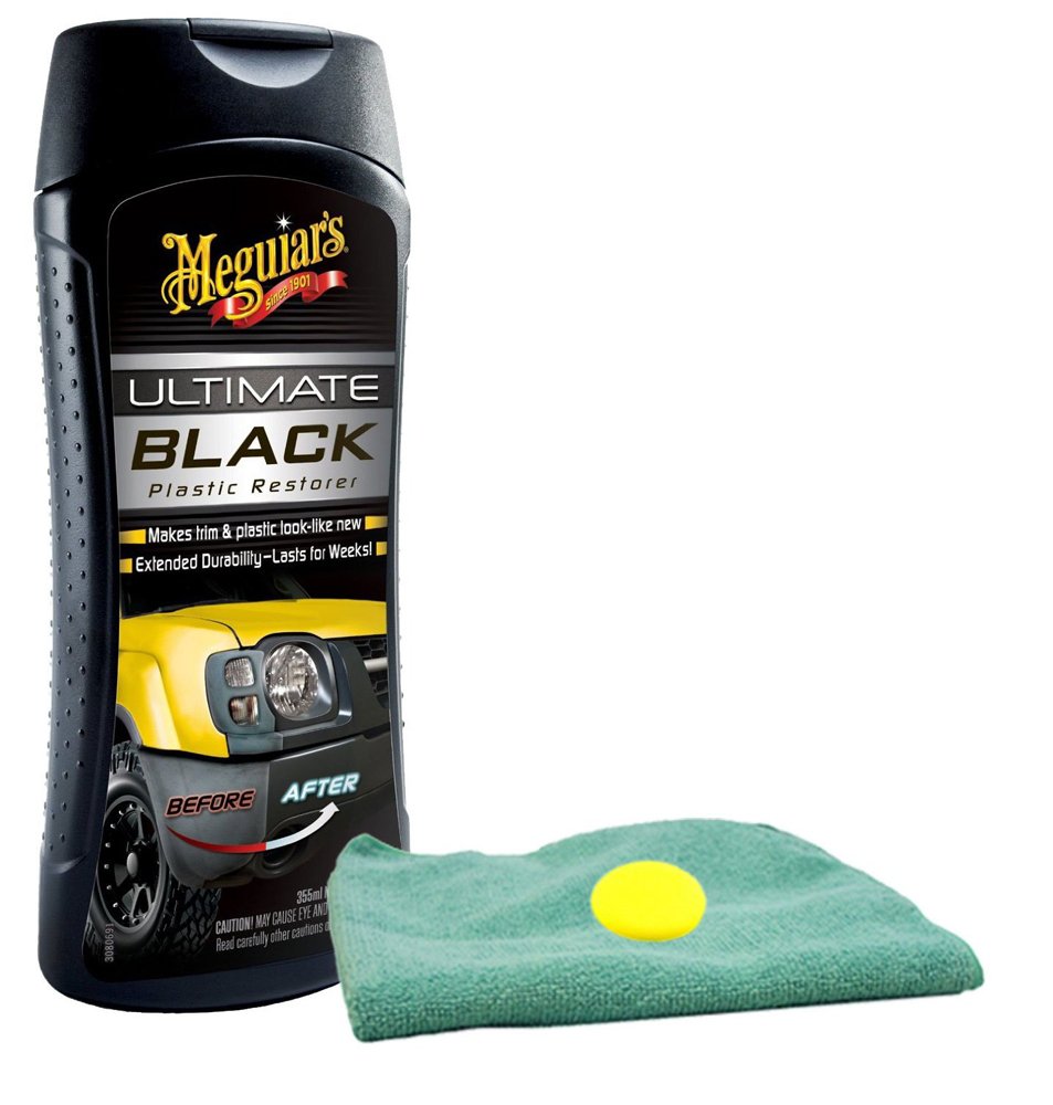 Foto 2 pulgar | Restaurador De Plástico Meguiar's Ultimate Black, 355 Ml, Con Accesorios - Venta Internacional.