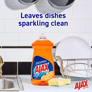 Foto 3 | Líquido Lavavajillas Ajax Triple-action 1,5 L Naranja - Venta Internacional.