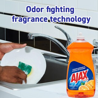 Foto 6 | Líquido Lavavajillas Ajax Triple-action 1,5 L Naranja - Venta Internacional.