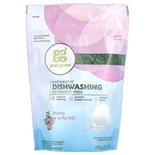 Foto 1 | Detergente Para Lavavajillas Pods Grab Green Thyme Con Hoja De Higuera 432 G - Venta Internacional.