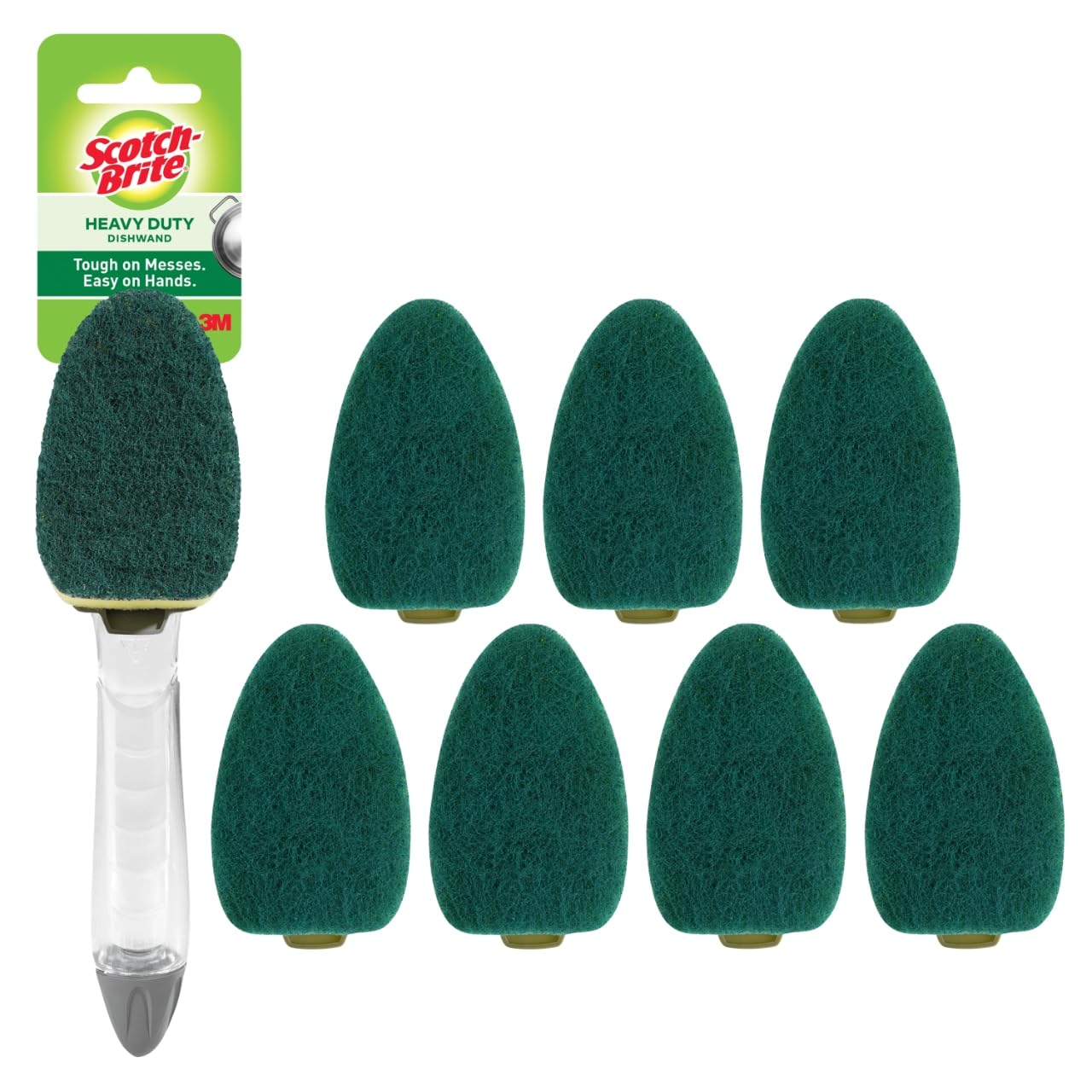 Foto 2 pulgar | Cepillo Scotch-Brite Heavy Duty con 1 Varita y 7 Recambios -  Venta Internacional