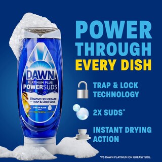 Foto 3 | Jabón Líquido Para Platos Dawn Platinum Plus Powersuds 1 52 L - Venta Internacional.