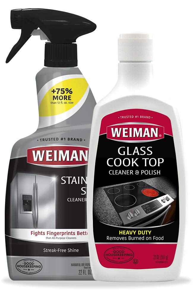 Foto 1 | Kit De Limpieza Weiman Para Limpiar Y Pulir Estufas De Acero Inoxidable - Venta Internacional.