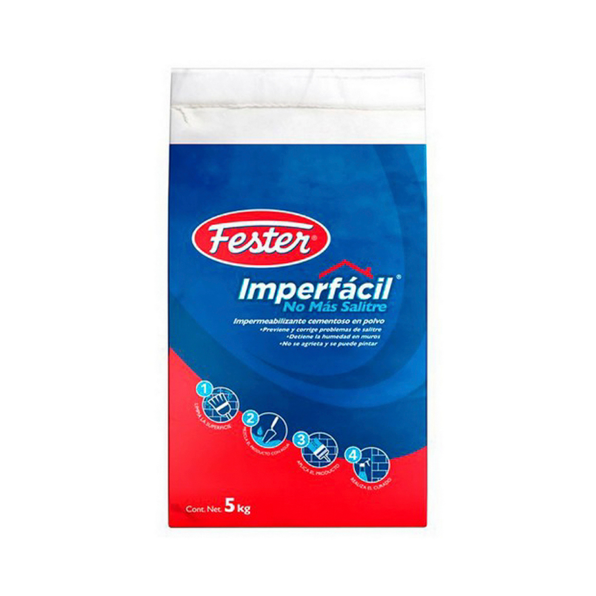 Foto 2 pulgar | Eliminador Salitre Humedad Fester 5 Kg (imperfacil No Mas Salitre)