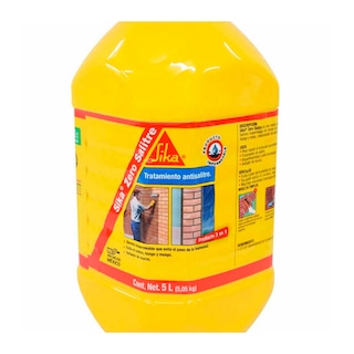 Foto 2 | Eliminador Salitre Humedad Sika (5 Lt) Zero Salitre Pet