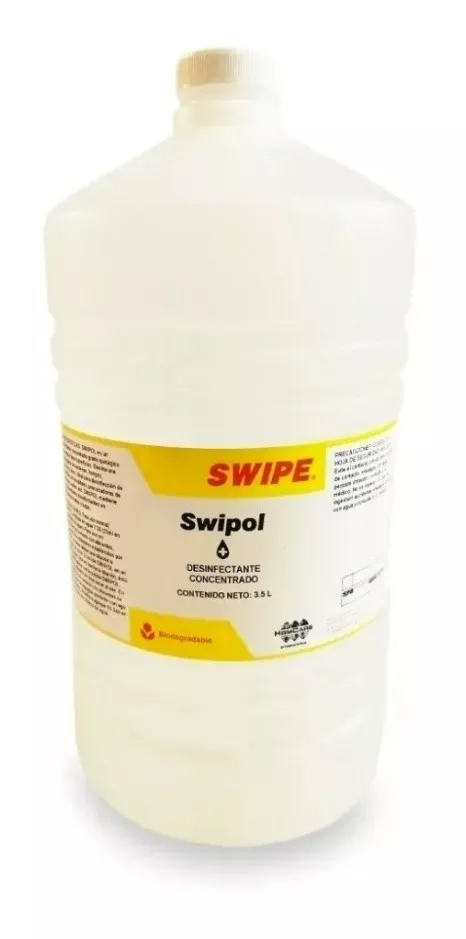 Foto 2 pulgar | Desinfectante Concentrado Grado Quirúrgico Swipol Swipe 3.5l