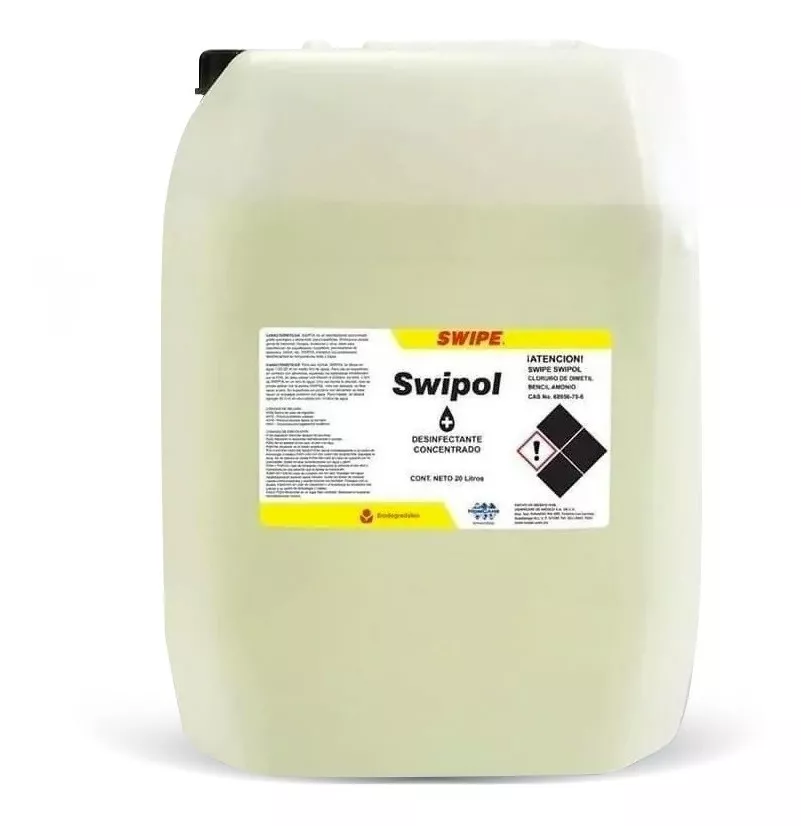 Foto 1 | Desinfectante Concentrado Swipe Swipol Grado Quirúrgico 20 L