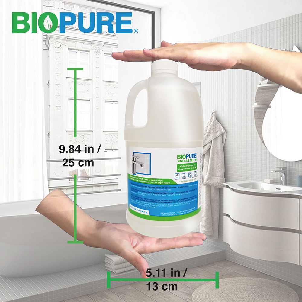 Foto 5 pulgar | Vinagre en Gel Concentrado 16° Biopure  2l
