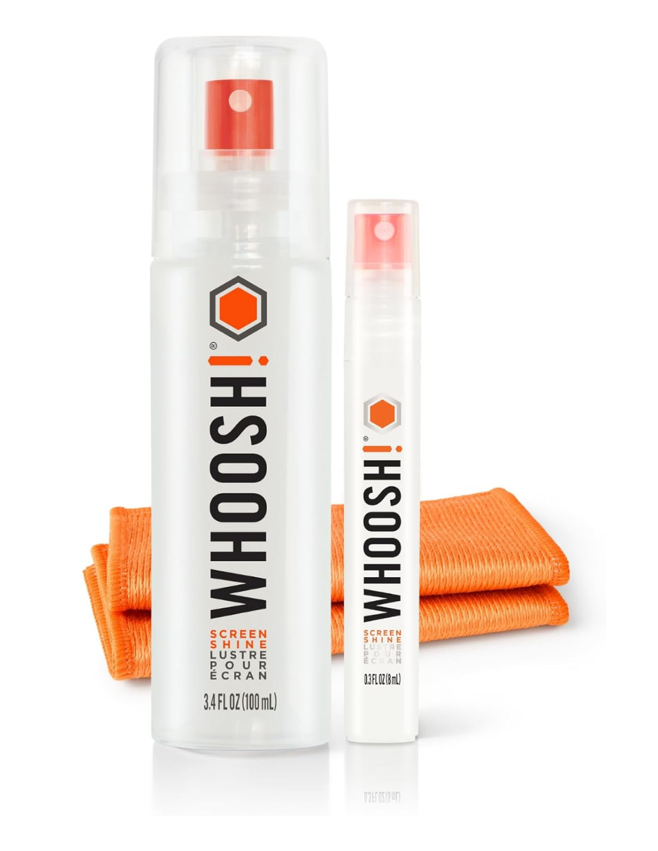 Foto 2 pulgar | Kit De Limpieza Para Pantallas Woosh! Limpiador 100 Ml + Limpiador 8 Ml + 2 Paños De Micro Fibra