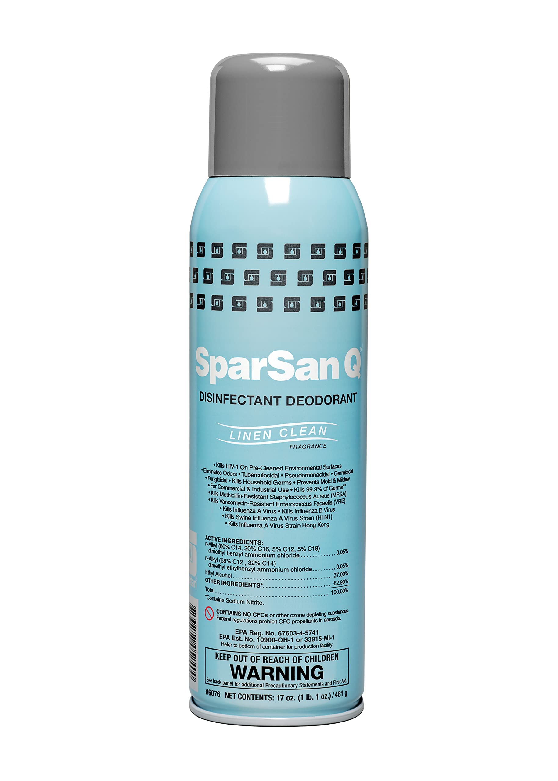Foto 2 pulgar | Desodorante Desinfectante Sparsan Q Linen Fragance 500 Ml - Venta Internacional.