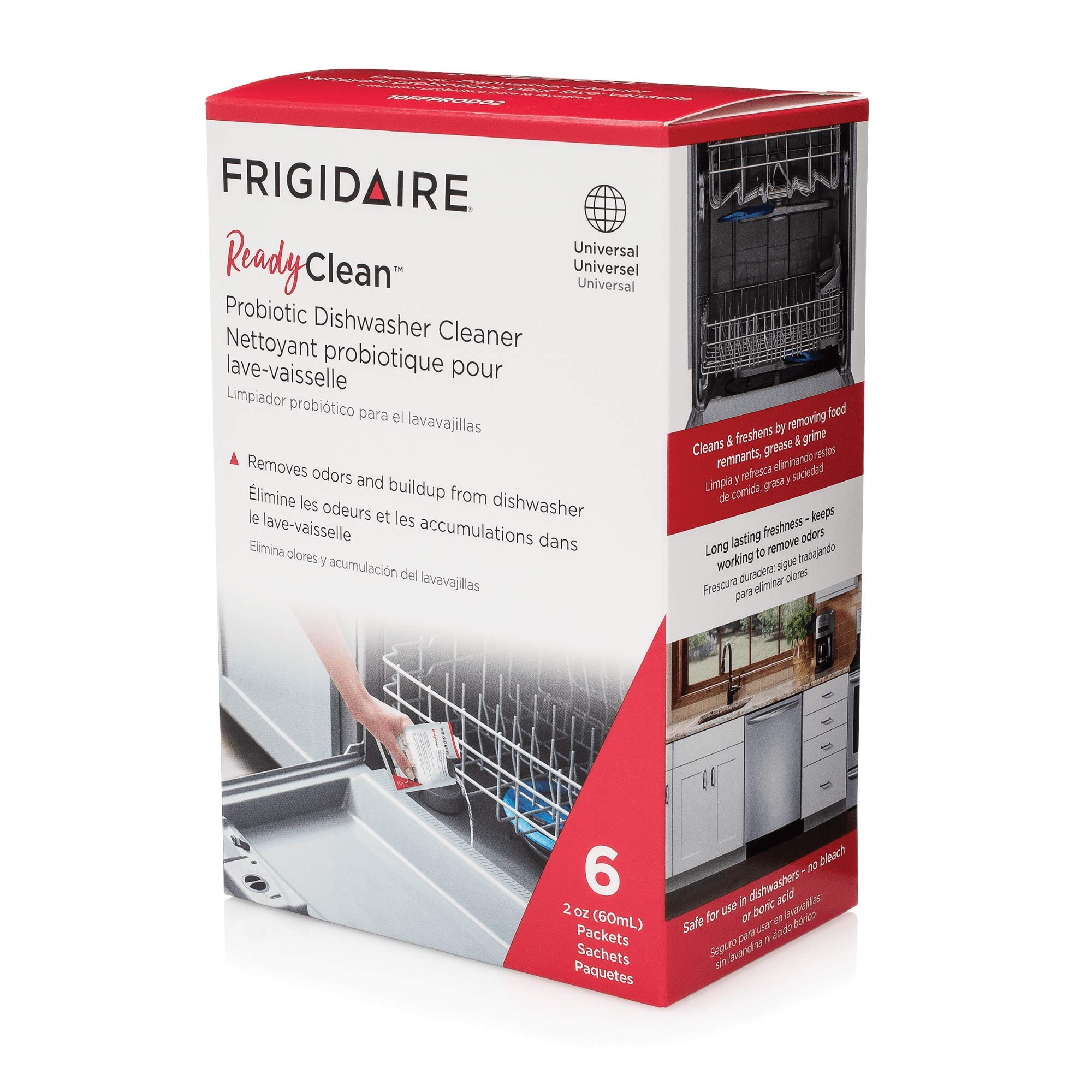 Foto 1 | Limpiador De Lavavajillas Frigidaire 10ffprod02 Ready Clean Probiotic - Venta Internacional.