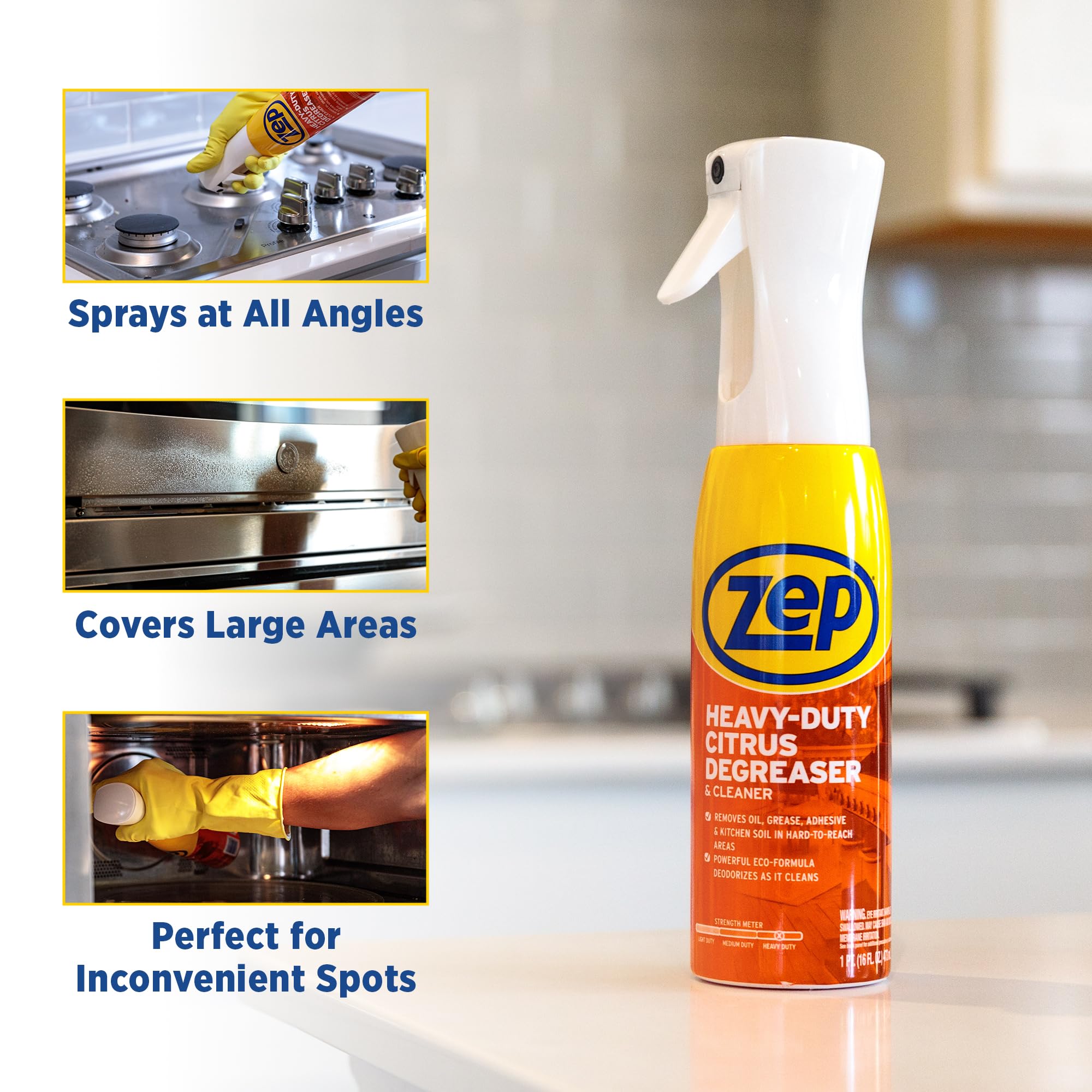 Foto 5 pulgar | Desengrasante Y Limpiador Mist Zep Heavy Duty Citrus 480 Ml - Venta Internacional.