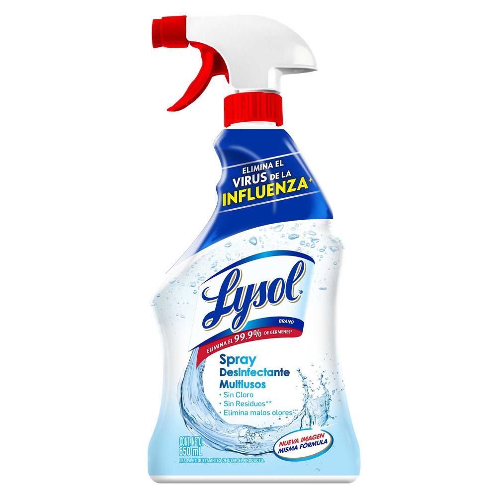 Foto 2 pulgar | Desinfectante Multiusos Lysol En Spray 650 Ml